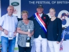 Oliver with his parents and Zara Tindall at Festival of British Eventing 2016: Photo Trevor Holt