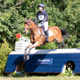 Oliver Townend and Crazy du Loir, Festival of British Eventing  © Lucy Hall